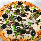 Minced Meat Pizza