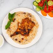 Afgan Pulao With Quarter Chicken Piece