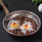 Kavurma with Egg