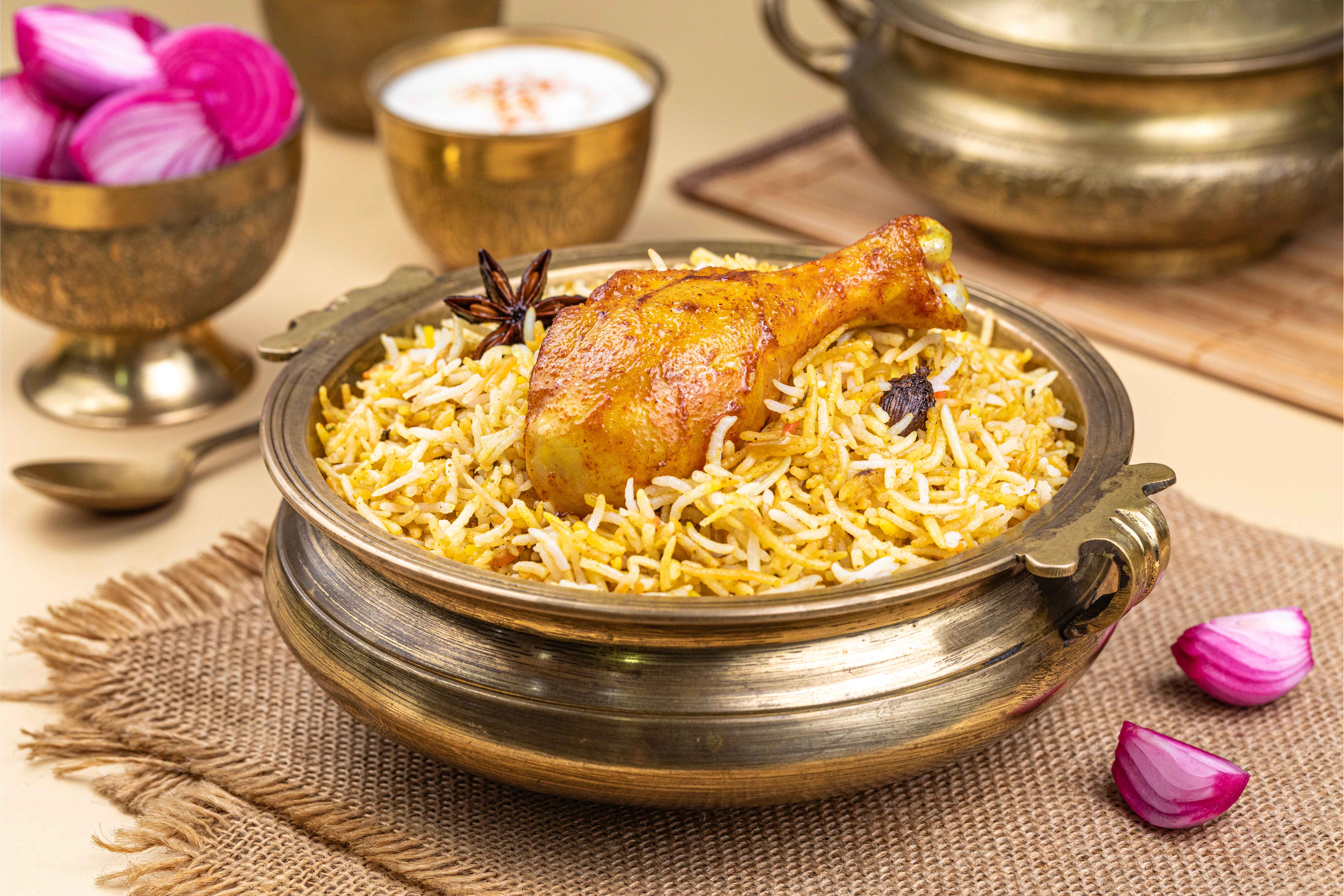 Hyderabadi Chicken Biryani