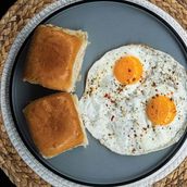 Half Fry / Double Fry with Pav