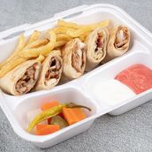 Arabic Shawarma Meal 