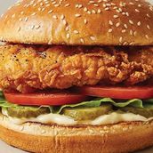Crispy Chicken Burger Meal