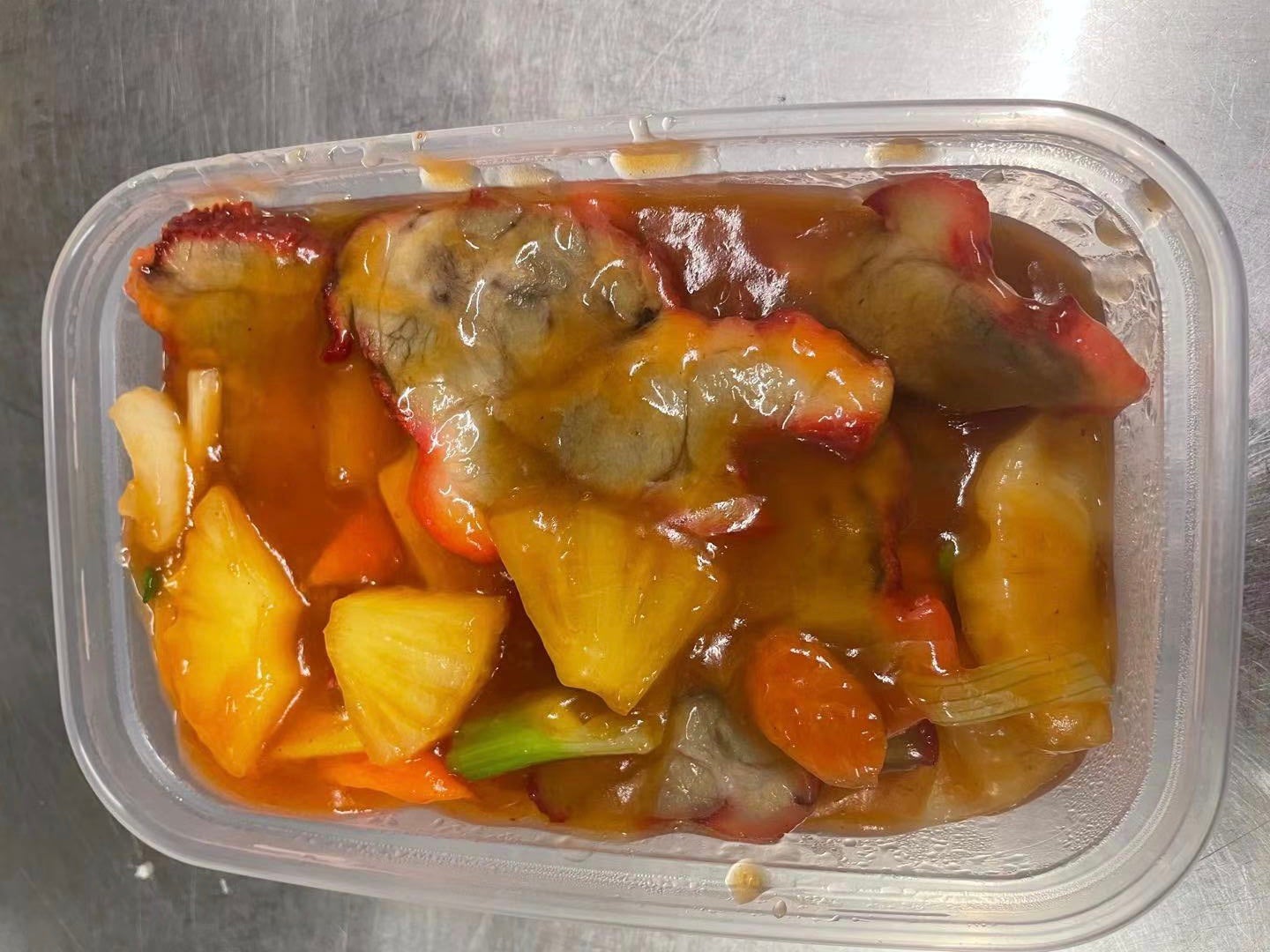 BBQ Pork with Pineapples