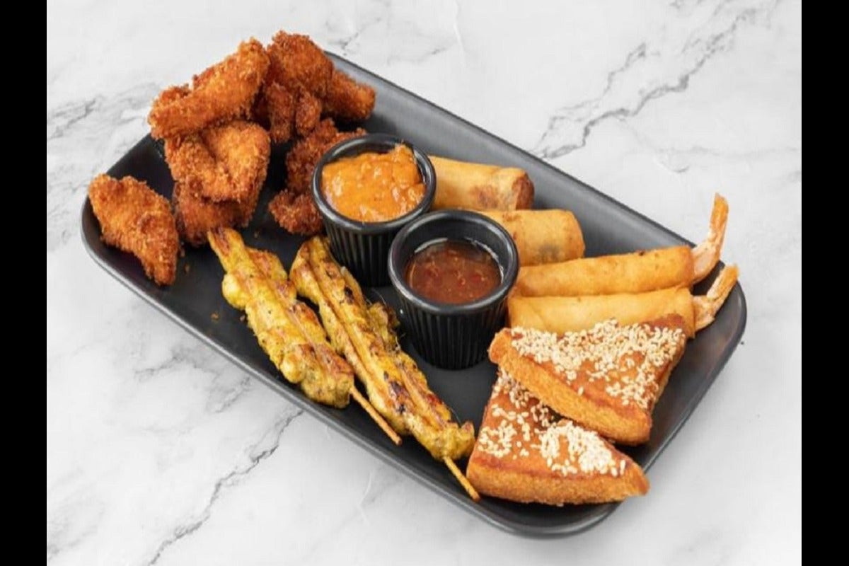 2. Thai Mixed Platter (Serves 2)