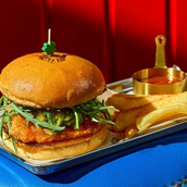 Crispy Spicy Chicken Burger