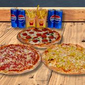 Large pizza package