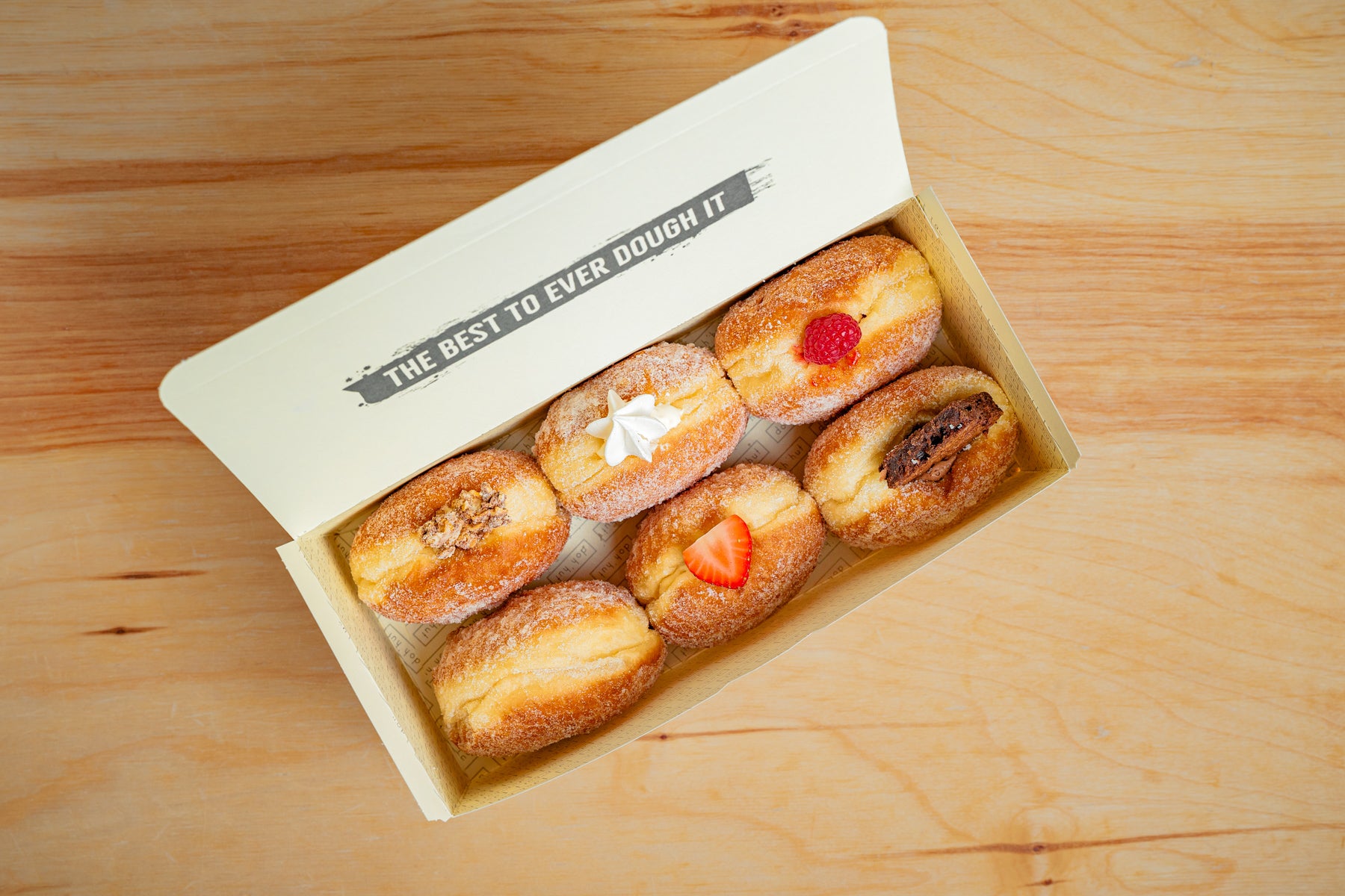 Box of 6 Filled Donuts