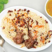 Chupan Tikka with Bukhari Rice