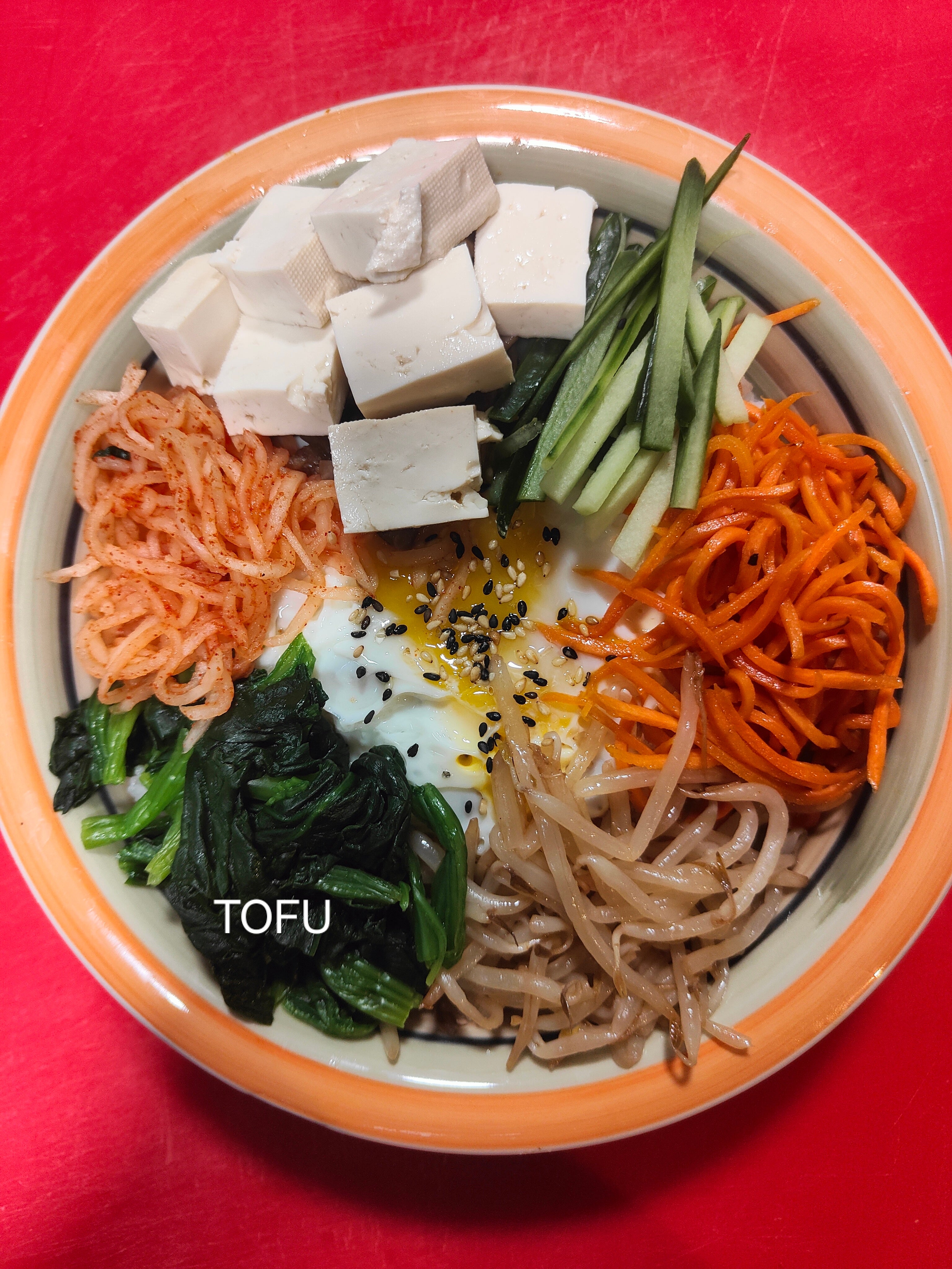 Tofu Bibimbab