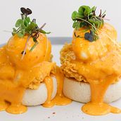 Crispy Chicken Benedict
