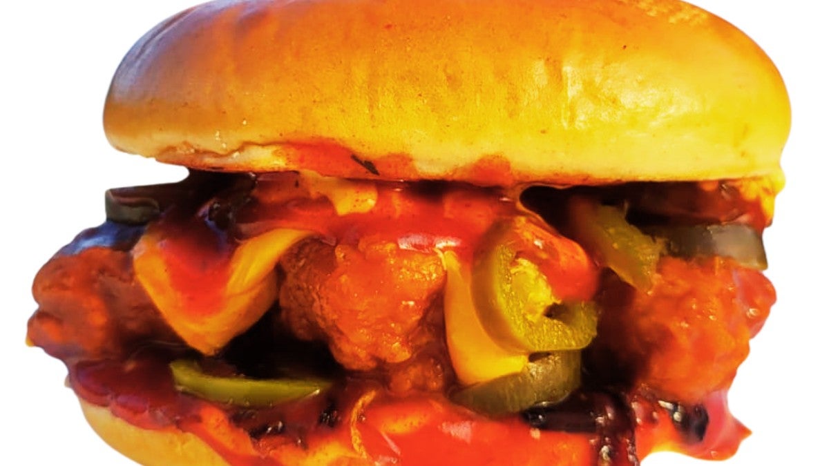 Spicy Inferno Chicken Burger