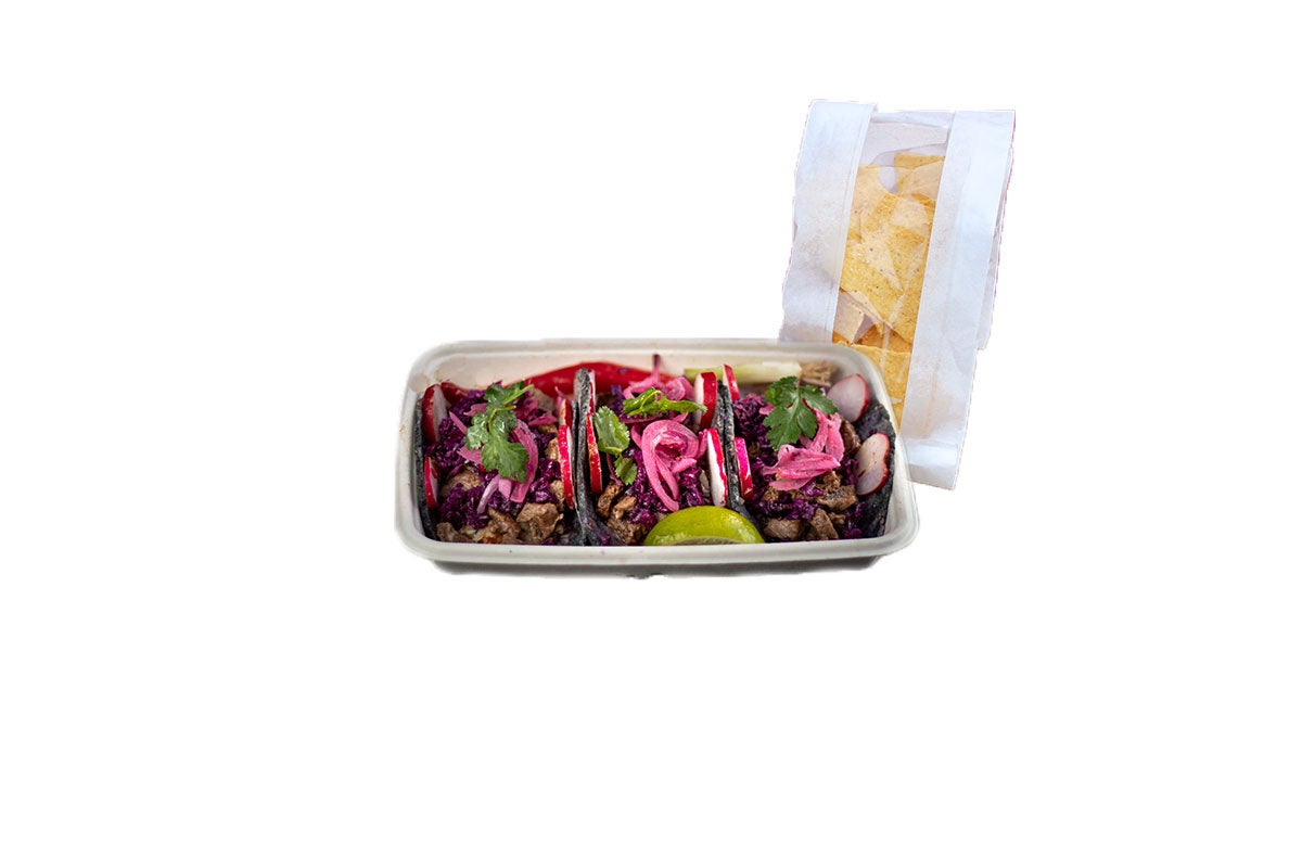 3 Fajita Tacos Steak Rib Eye