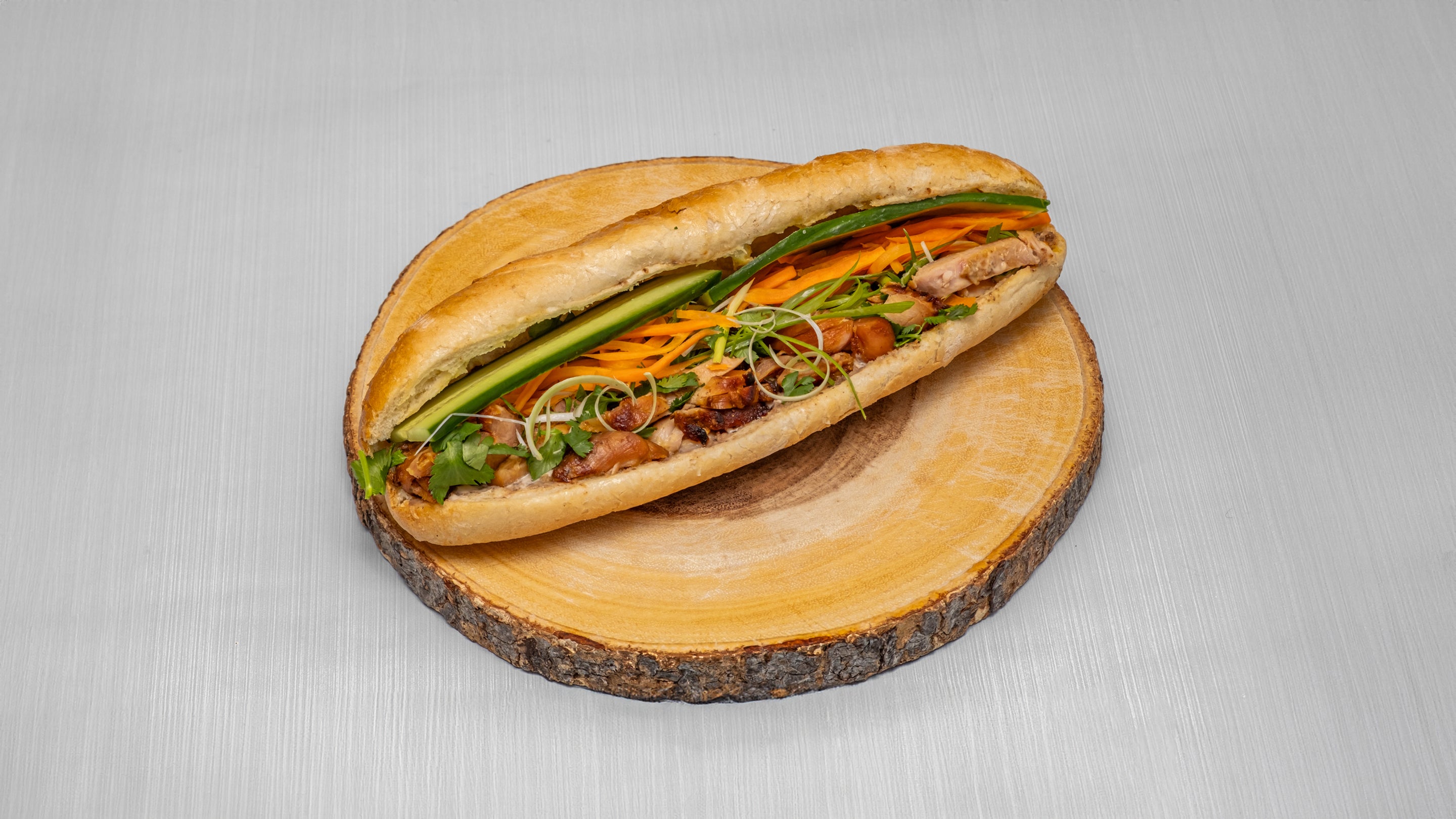 Marinated Chicken Bánh Mì