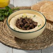 Hummus Beef Shawarma