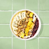 Peach & Banana Acai Bowl