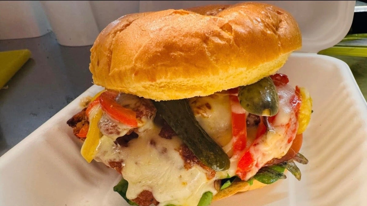 Buffalo Chicken Burger