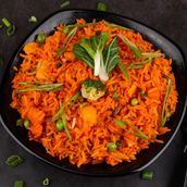 Schezwan Fried Rice Chicken, Veg, Egg, Buffalo