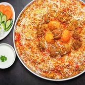 Large 'Xtra Meat' Beef Biryani