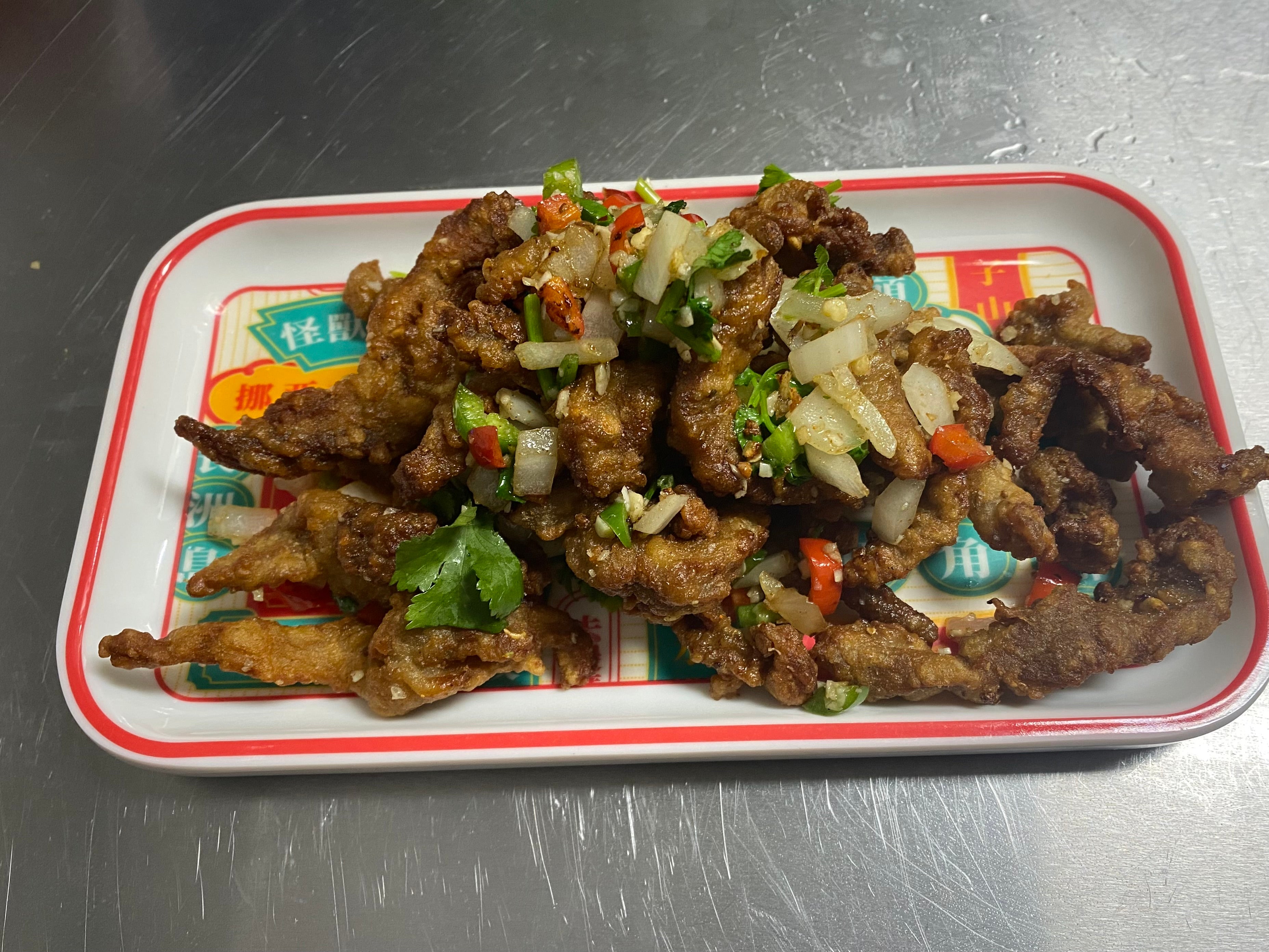 Salt and Pepper Crispy Shredded  pork 椒盐小酥肉