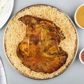 Chicken Charcoal With Kabsa Rice