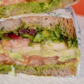 Grilled Chicken and Avocado Sandwich