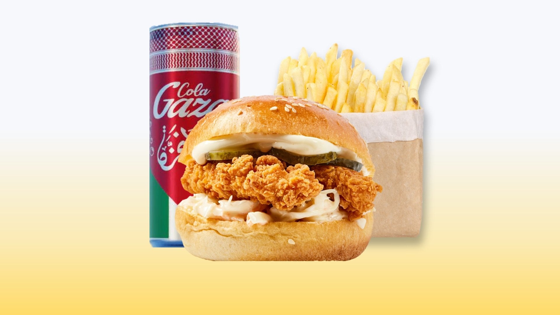 Chicken Strips Burger Meal Deal