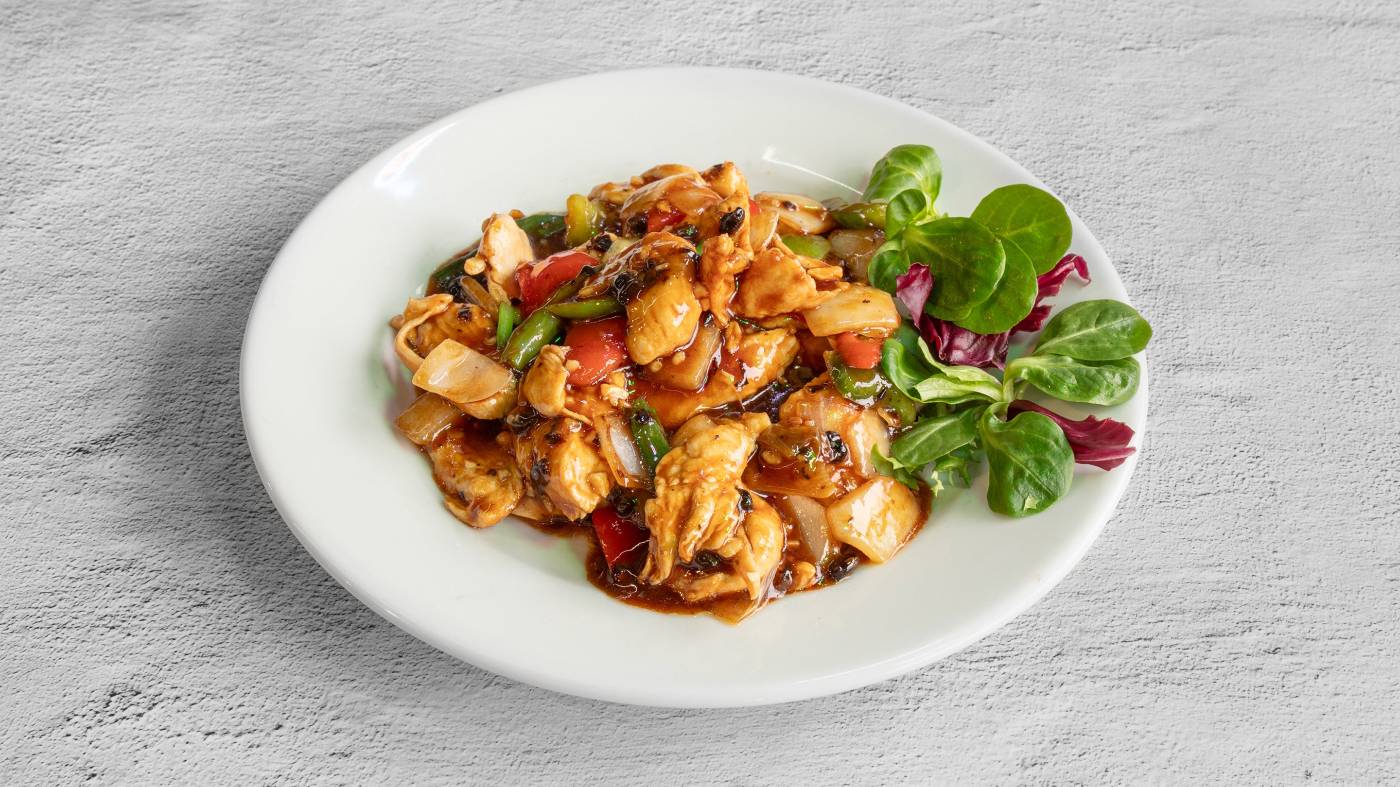 Chicken Black Bean Sauce豆豉滑鸡片