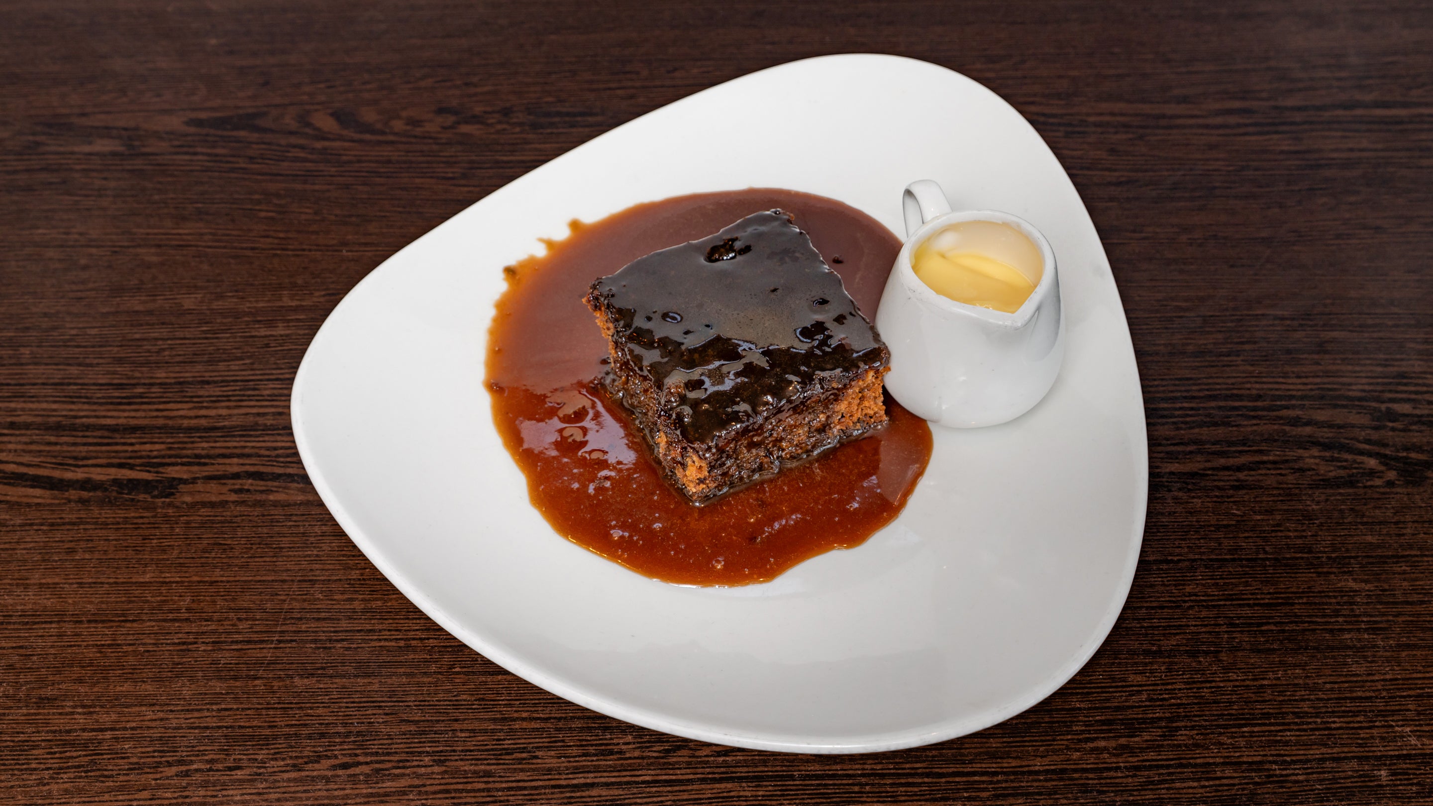 Date Sticky Toffee Pudding with Custard