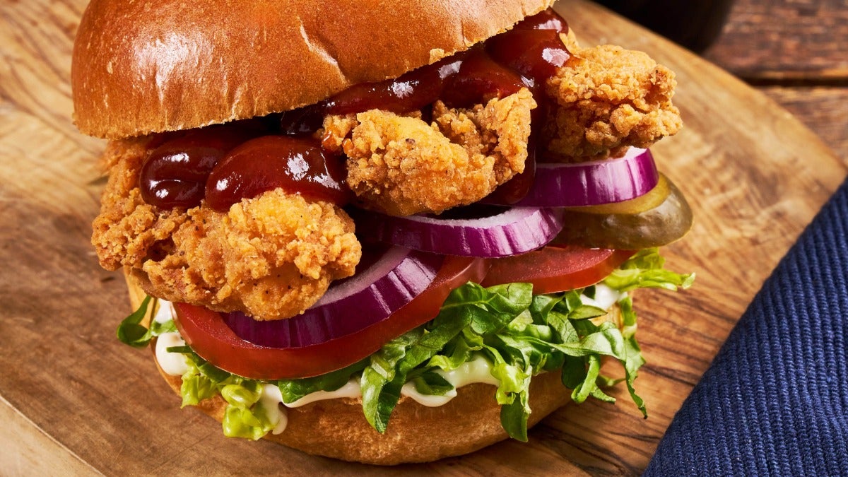 Ultimate Chicken Bacon Burger