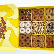 Mini Donuts With Toppings (large Box-36 Pieces)