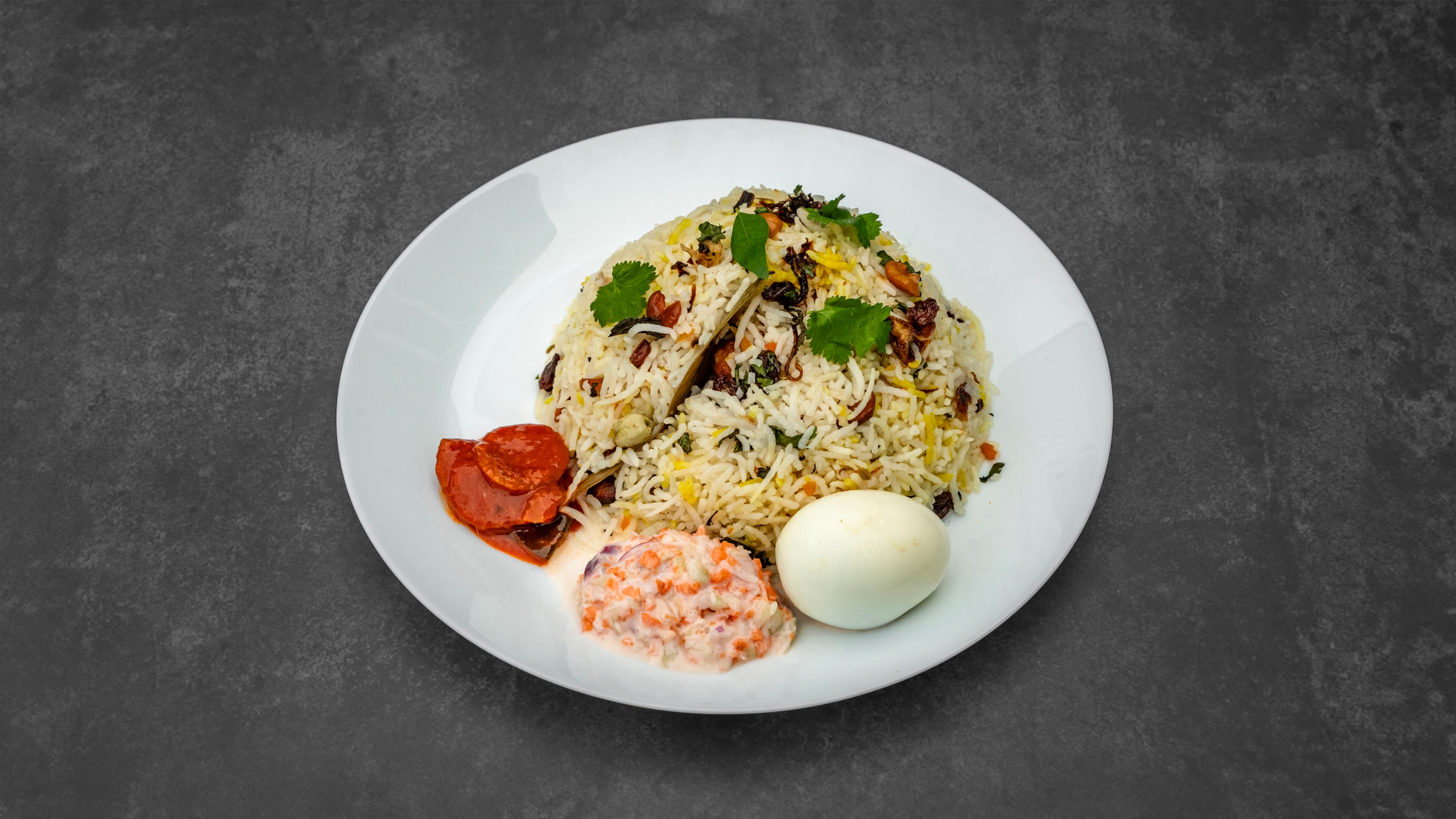 Chicken Biriyani with Basmati Rice