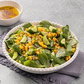 Corn & Purslane Salad