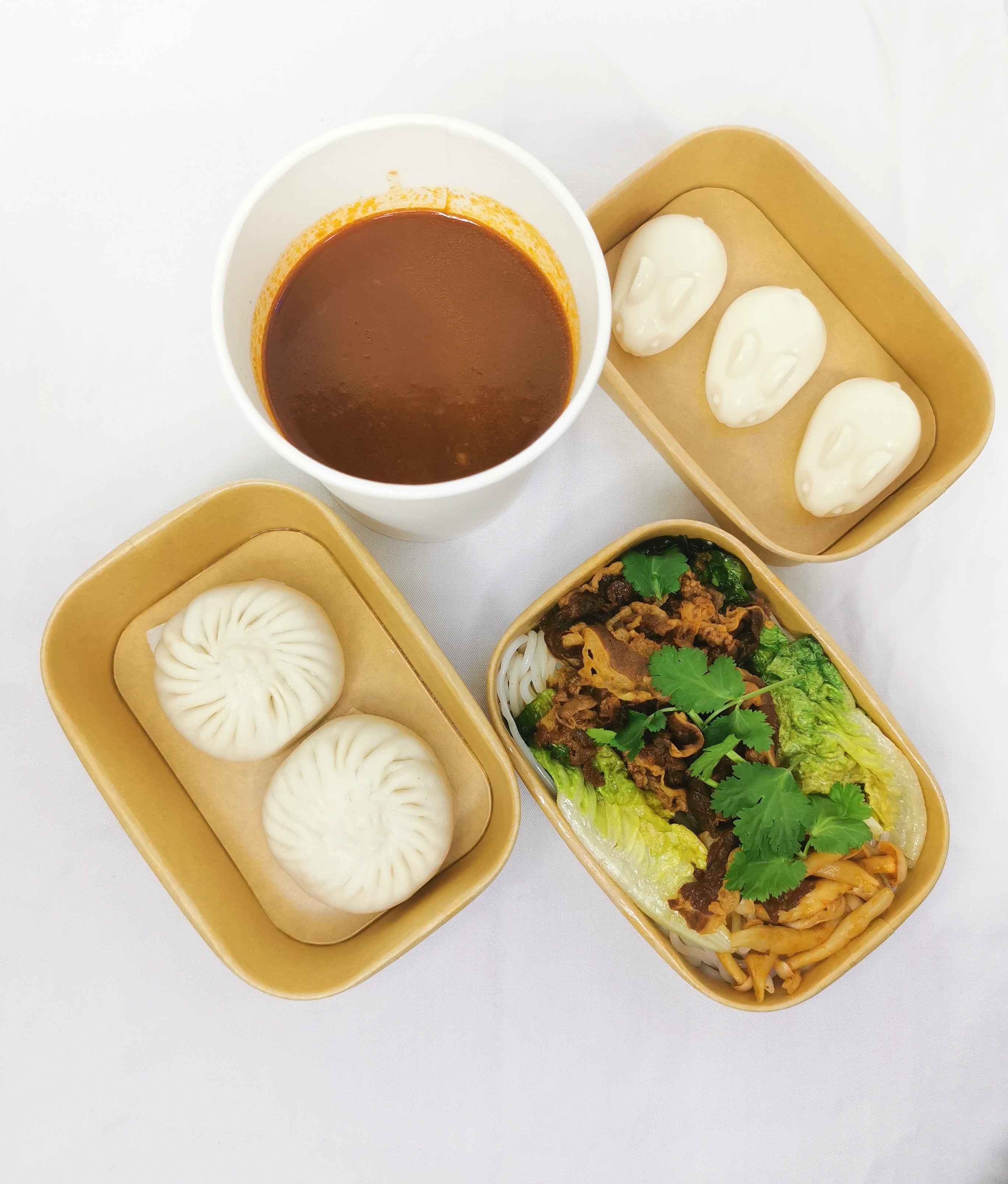 Tomato Beef Rice Noodles meal番茄肥牛米线套餐