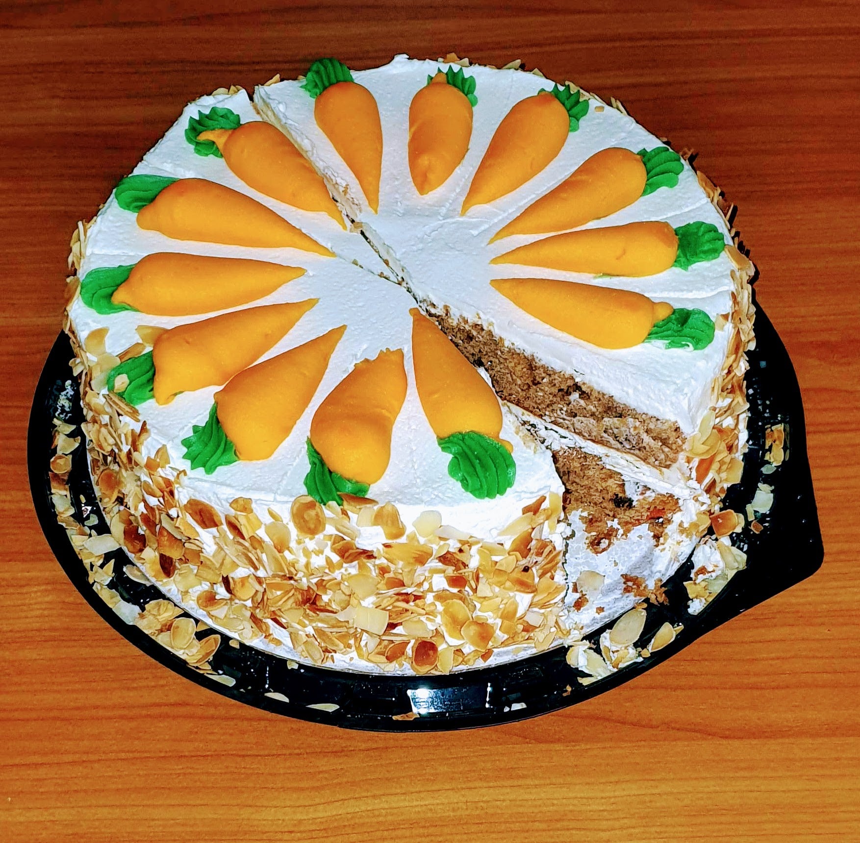 Carrot Cake Slice