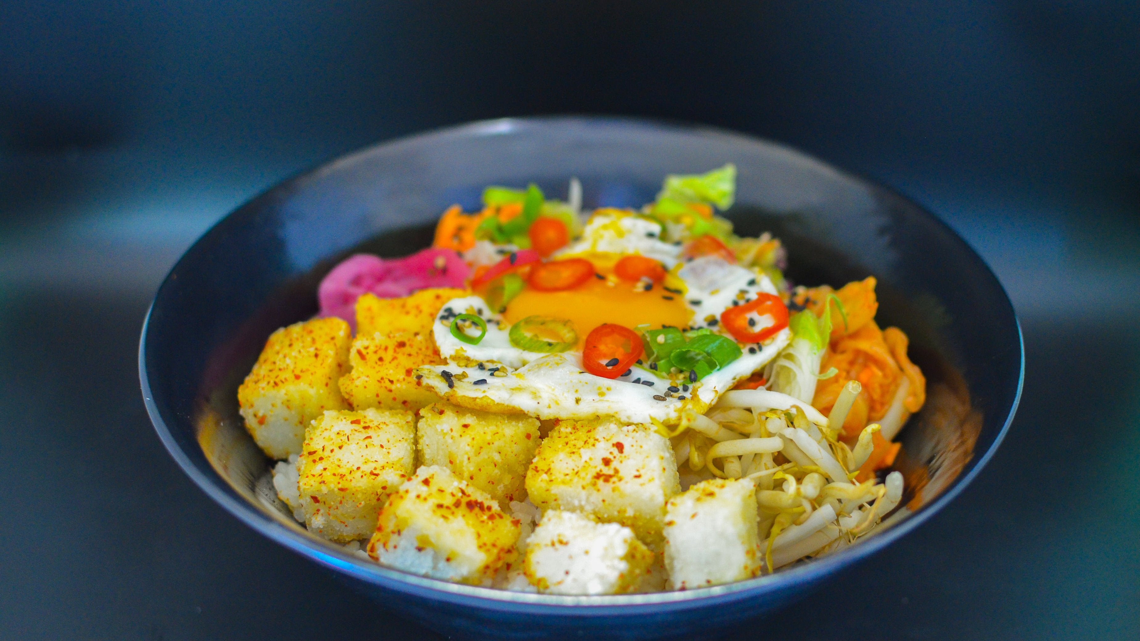 Crispy Tofu Bibimbap