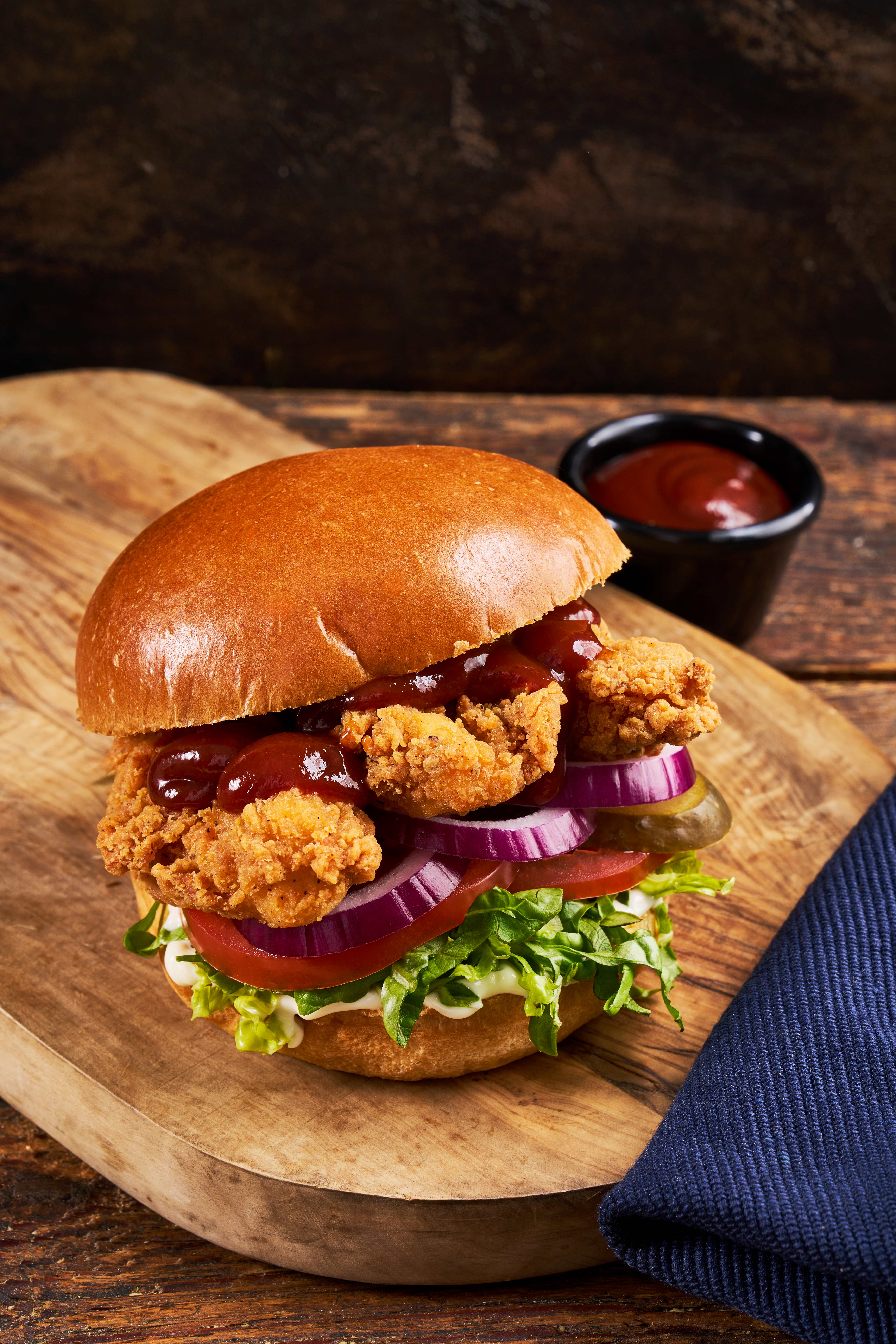 Hot Honey Chicken Burger