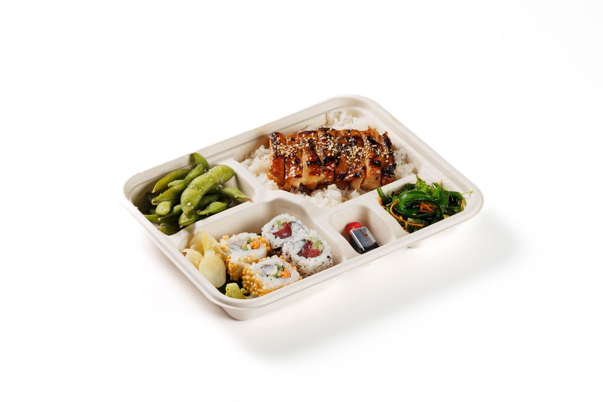 Grilled Chicken Bento Box