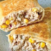 Tuna Cheese Burrito