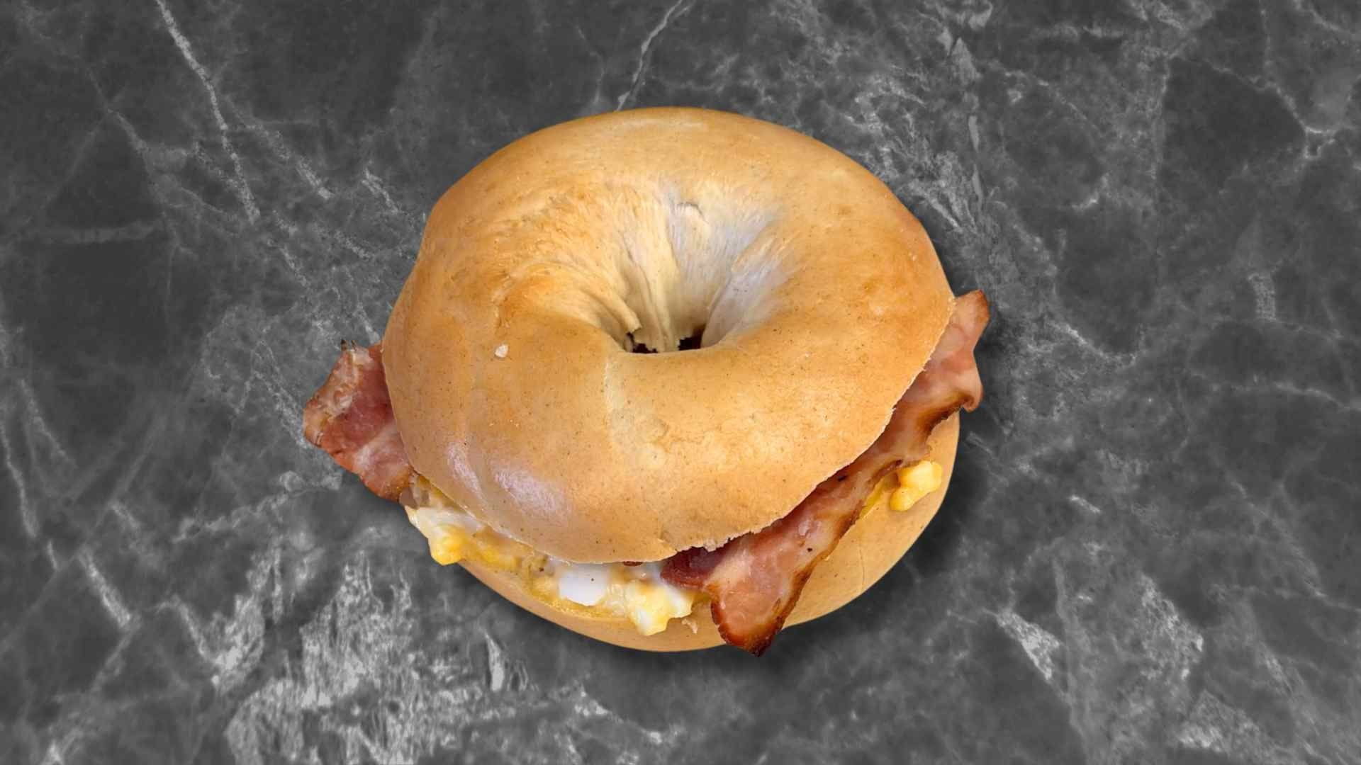 Bacon Egg Mayo Bagel