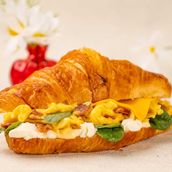 Bacon & Egg Croissant Sando