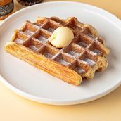 Waffle Jam & Butter