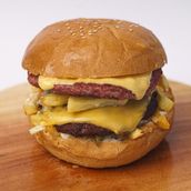 Lebanese Double Cheese Beef Burger Extra