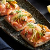 Bruschetta Salmon