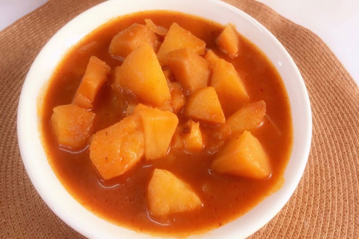 Potatos Curry مرق بطاطس