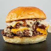Mushroom Beef Burger