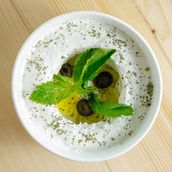 Labneh With Garlic