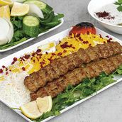 Kabab with Rice