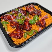 Chicken 65 Red Rice