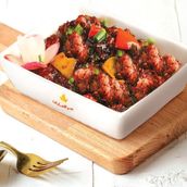 Mushroom Pepper Chilli Dry